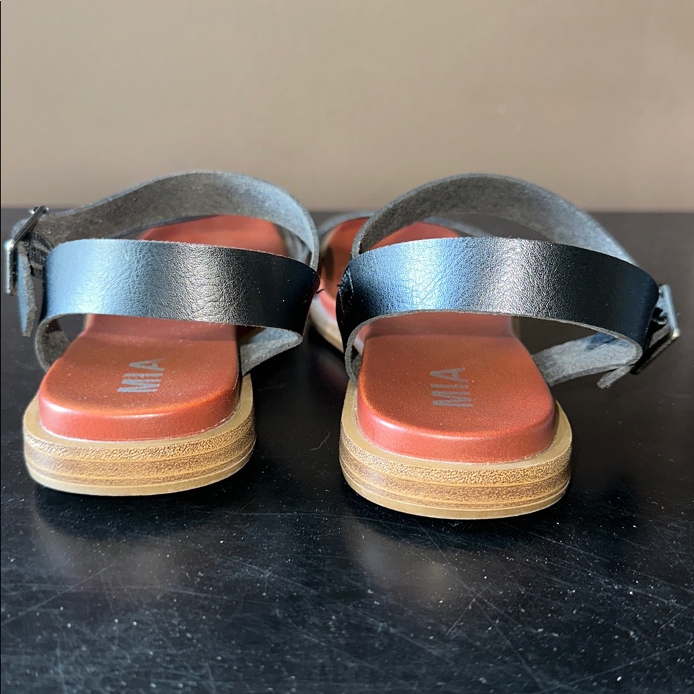 MIA Black Sandals - Picture 3 of 8